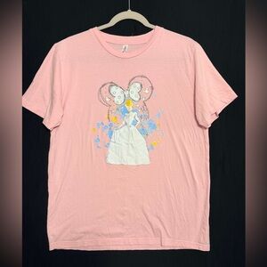 Pink Shirt with Cinderella Graphic Design